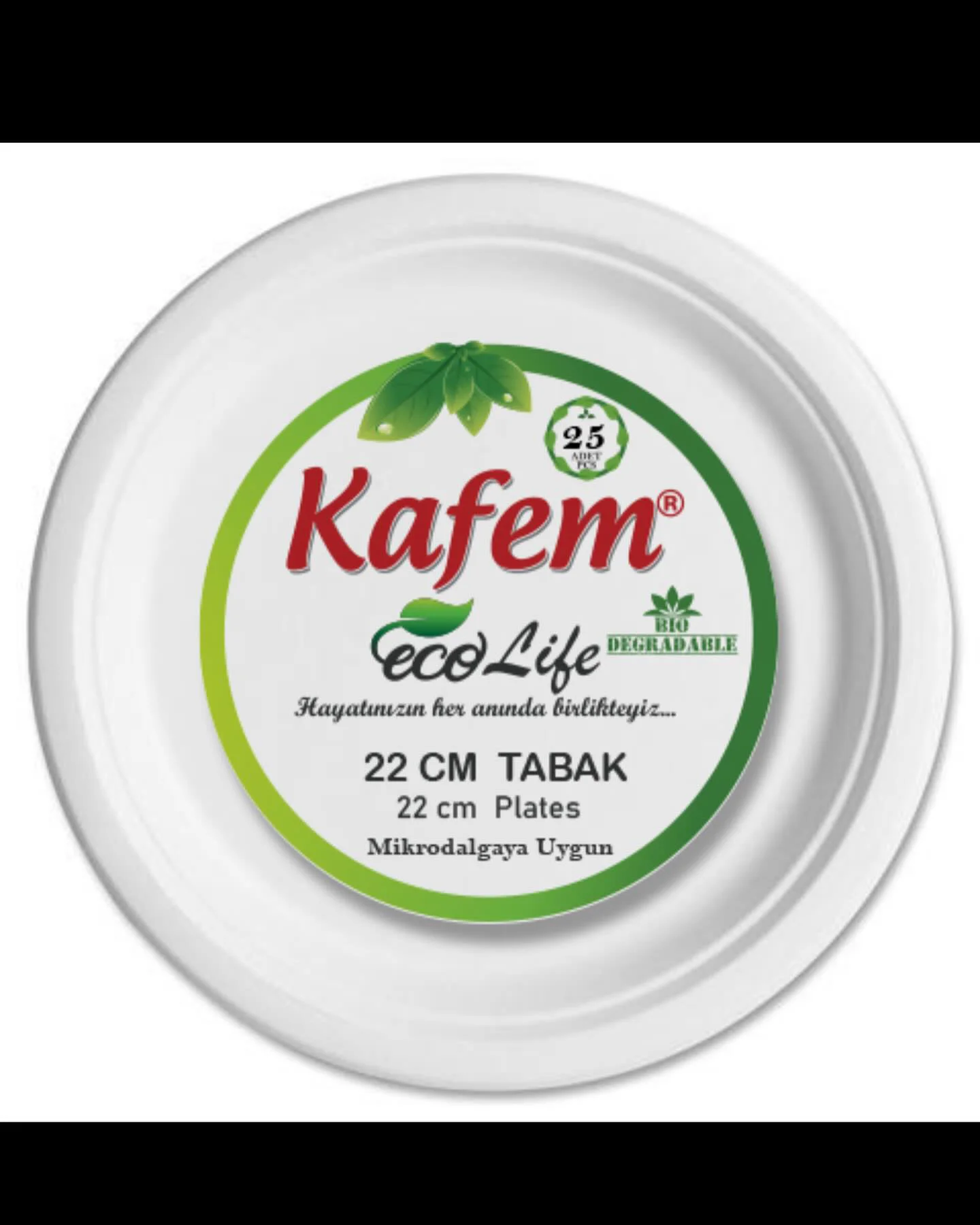 Kafem Eco Life Bio-Degradable Tabak (22cm)