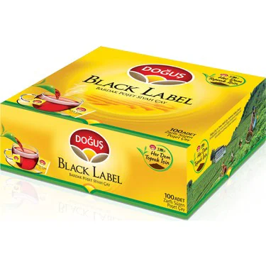 DOĞUŞ BLACK LABEL SÜZEN POŞET ÇAY 100 LÜ